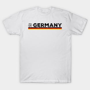 Germany Soccer Football Fussball Fan Design T-Shirt